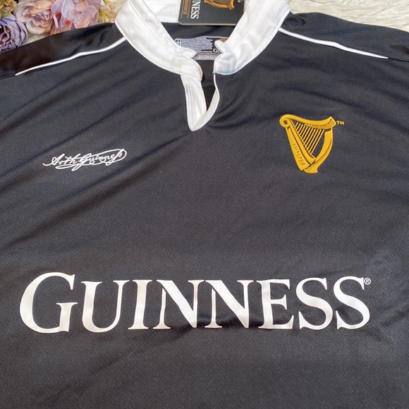 NWT Guinness Performance Rugby Short Sleeve Top sz XXL - Picture 4 of 10